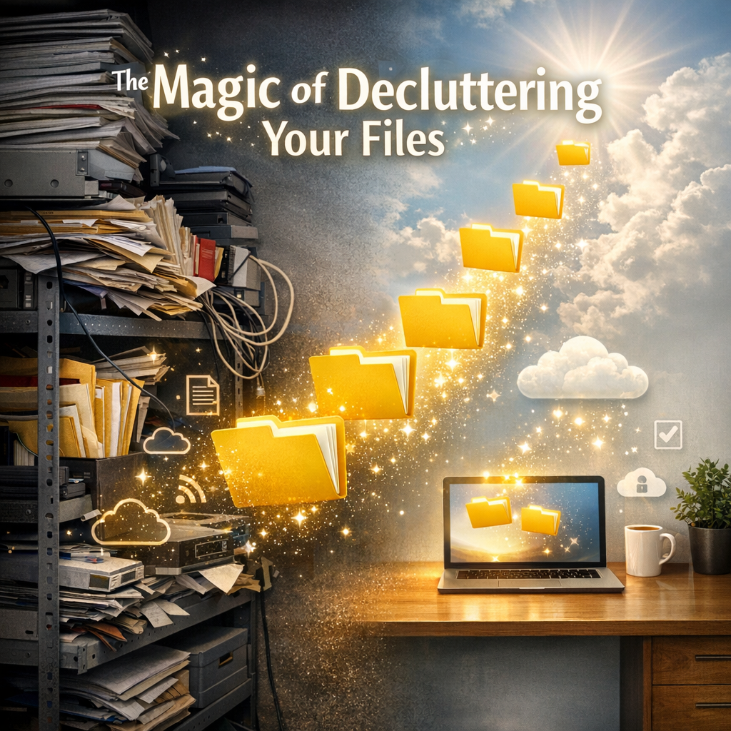 The magic of decluttering your files